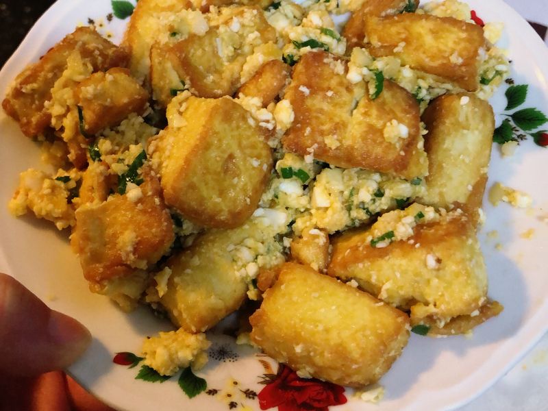 ♡ 金沙豆腐