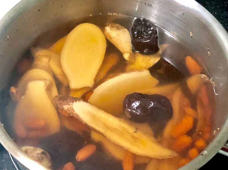 養生黑糖薑茶