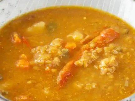印度黃扁豆咖哩 dhal curry
