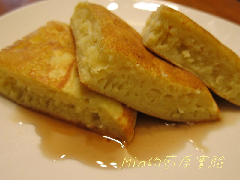 甜甜豆腐鬆餅