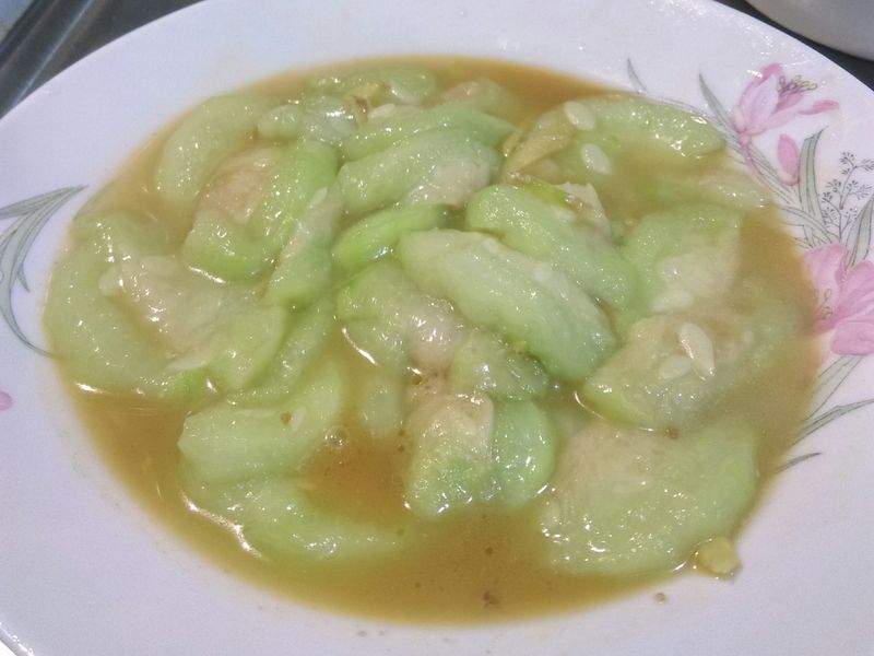 麻油絲瓜