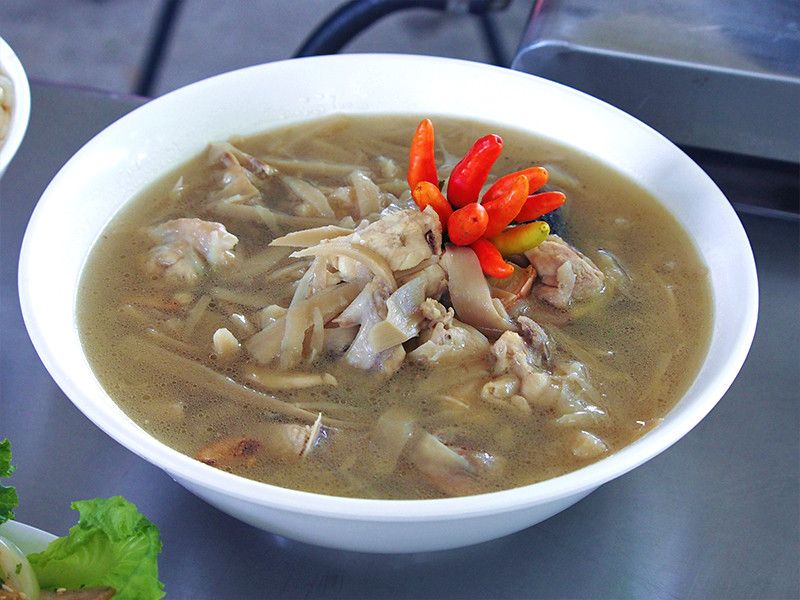 酸筍雞湯
