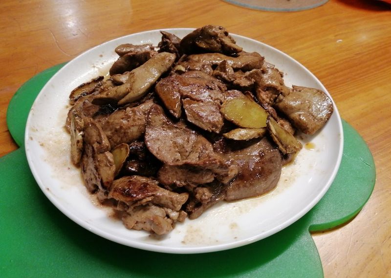 麻油煎鴨肝