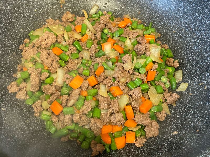 營養下飯色香味俱全之豆角炒肉末
