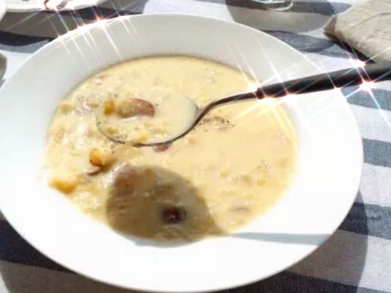 寶寶愛的～蟹肉棒玉米濃湯
