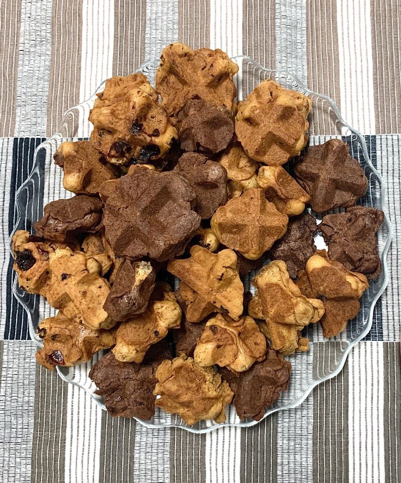 一口鬆餅~原味&黑糖&咖啡&巧克力~