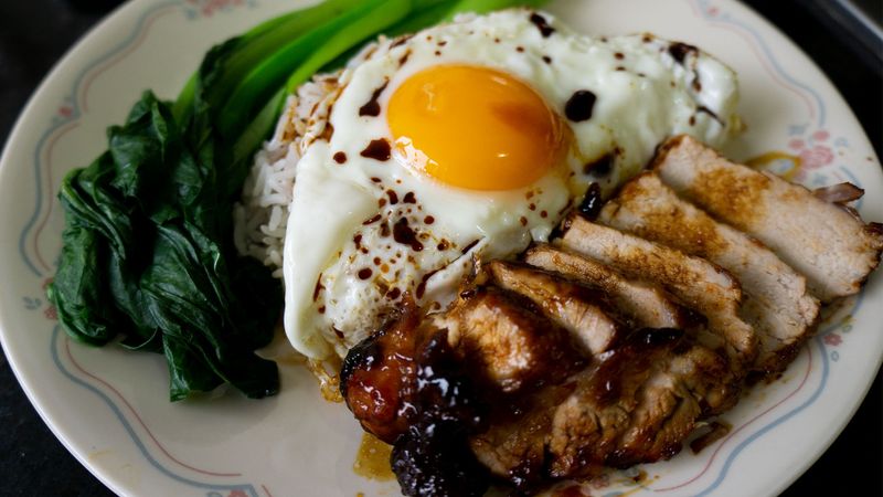 港式叉燒蛋飯【黯然銷魂飯】