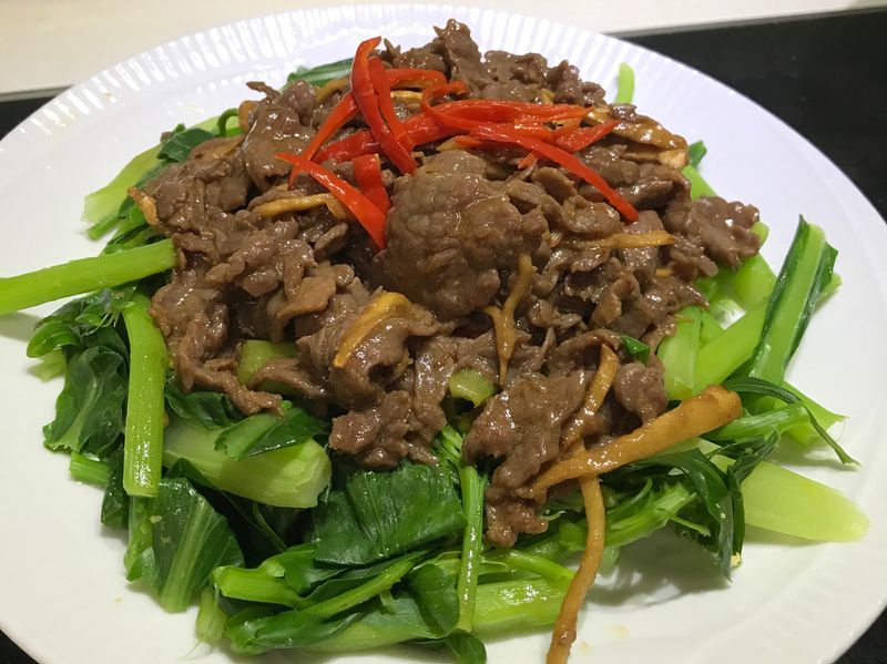 芥蘭牛肉