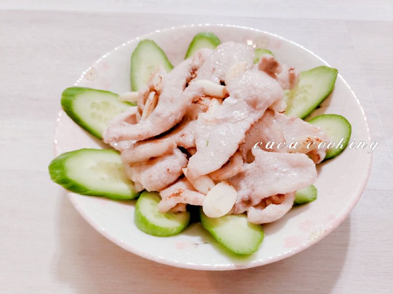 蒜香炒松阪豬