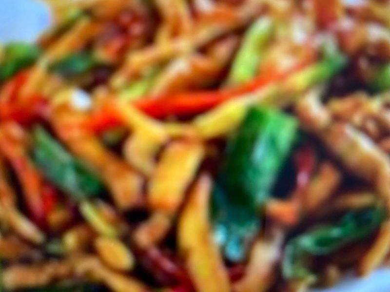 豆乾炒肉絲