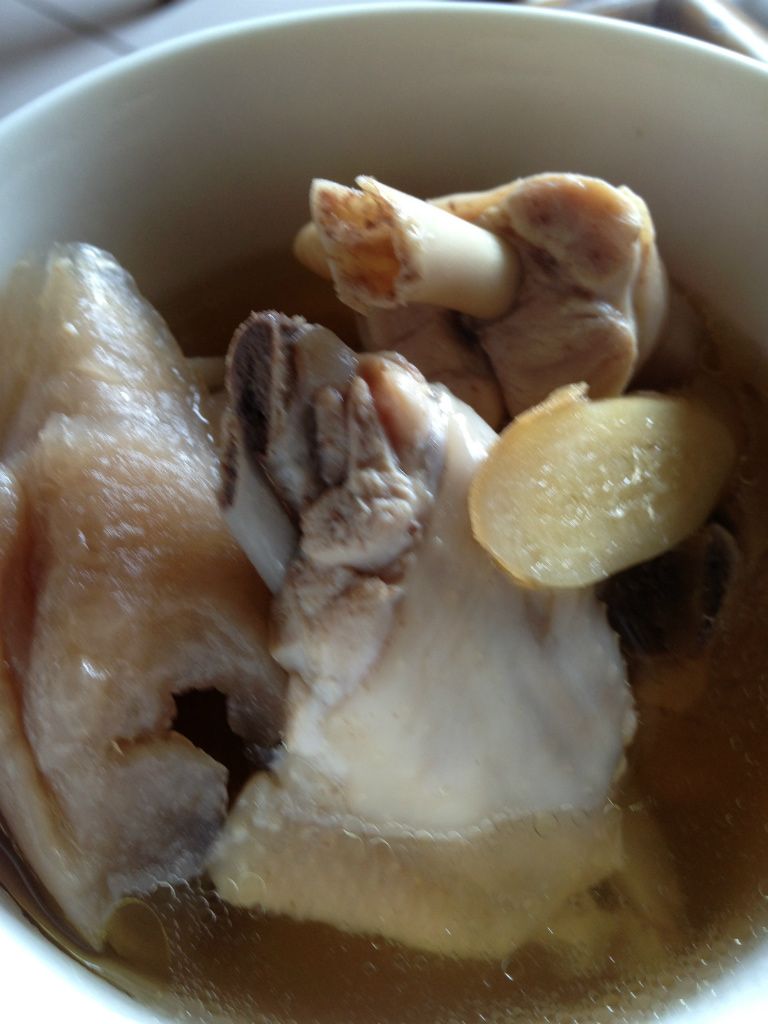 菜脯雞湯