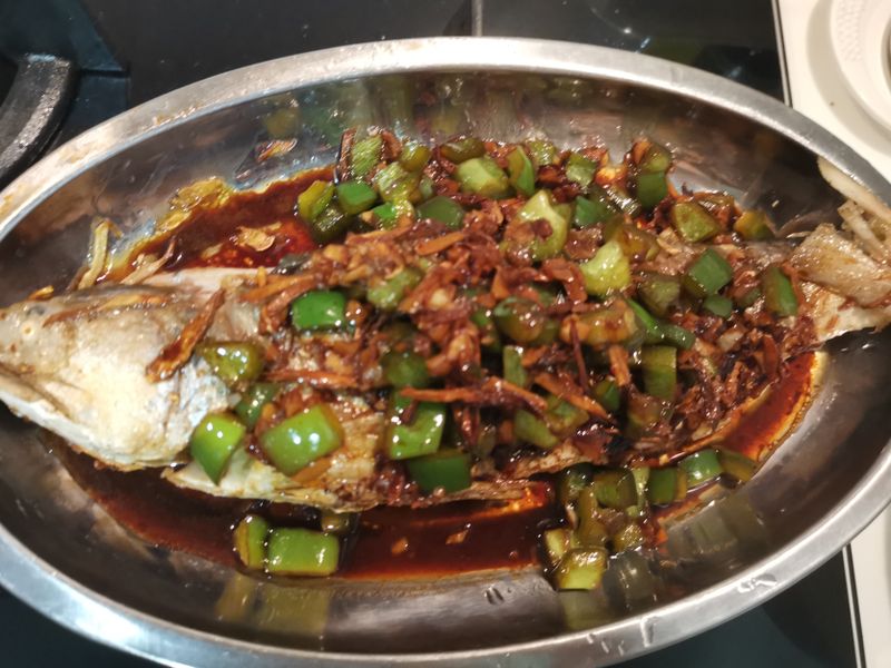 香煎醋椒鱼