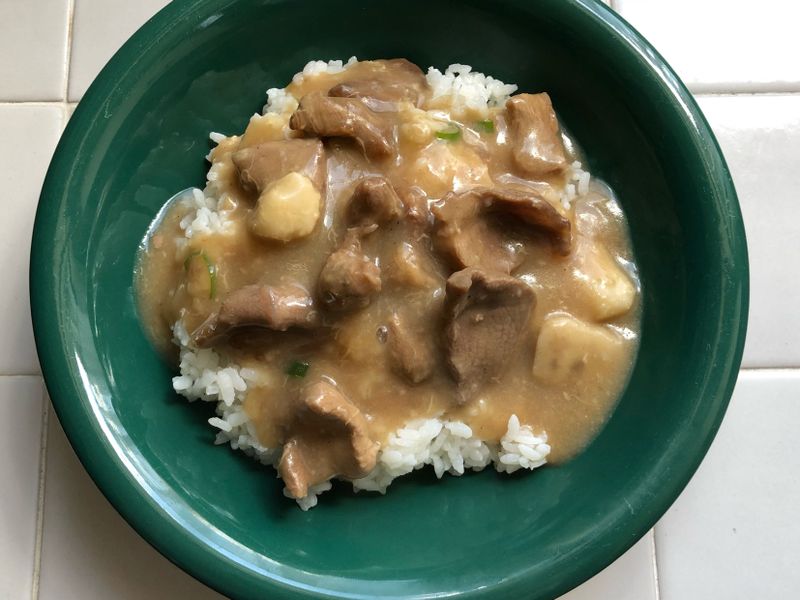 媽媽的肉羹芋頭
