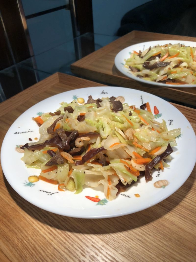 蝦米炒高麗菜