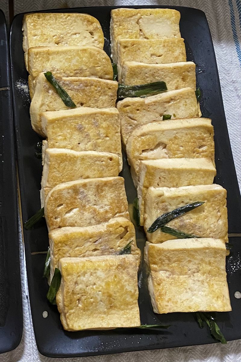 蔥燒豆腐