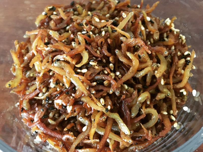 蒜香魩仔魚酥