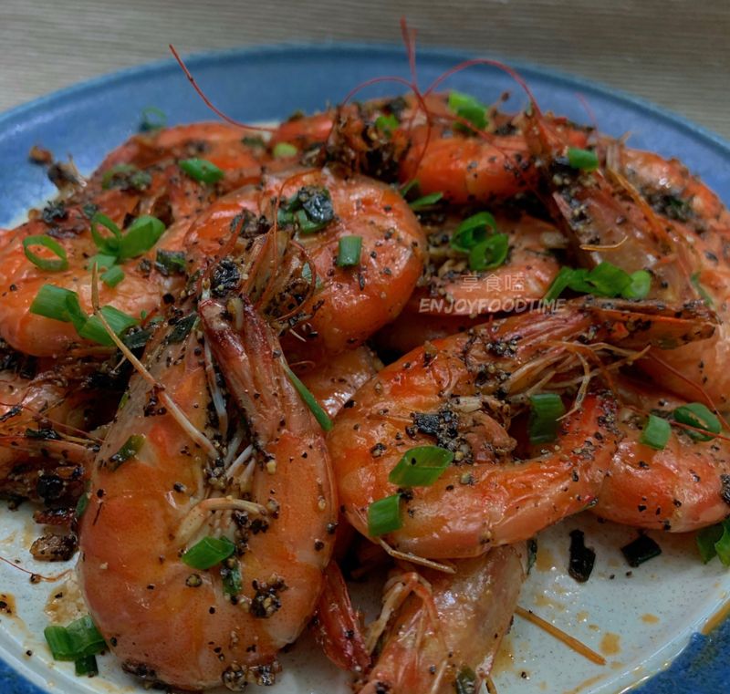 蒜味奶油蝦