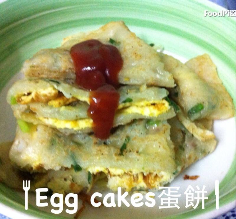 ＜中筋麵粉版＞蛋餅