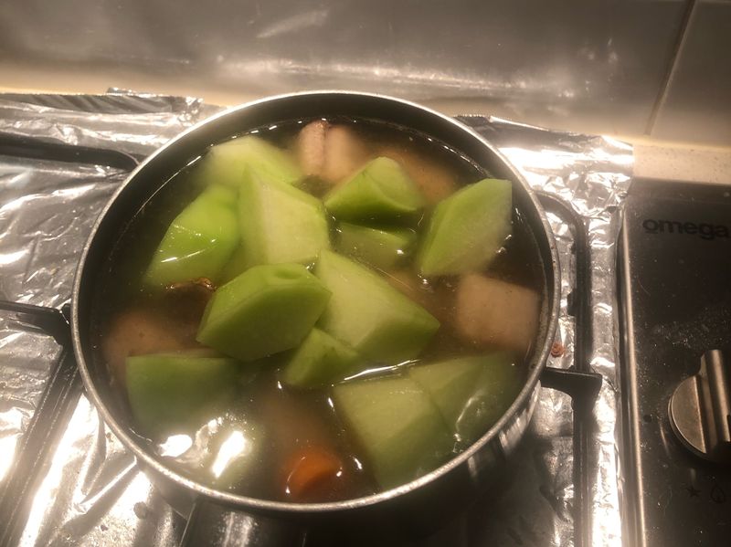佛手瓜排骨湯