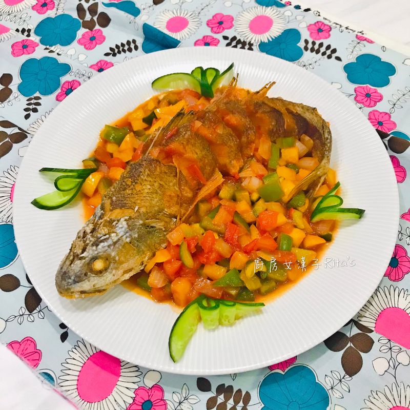 糖醋三牙魚