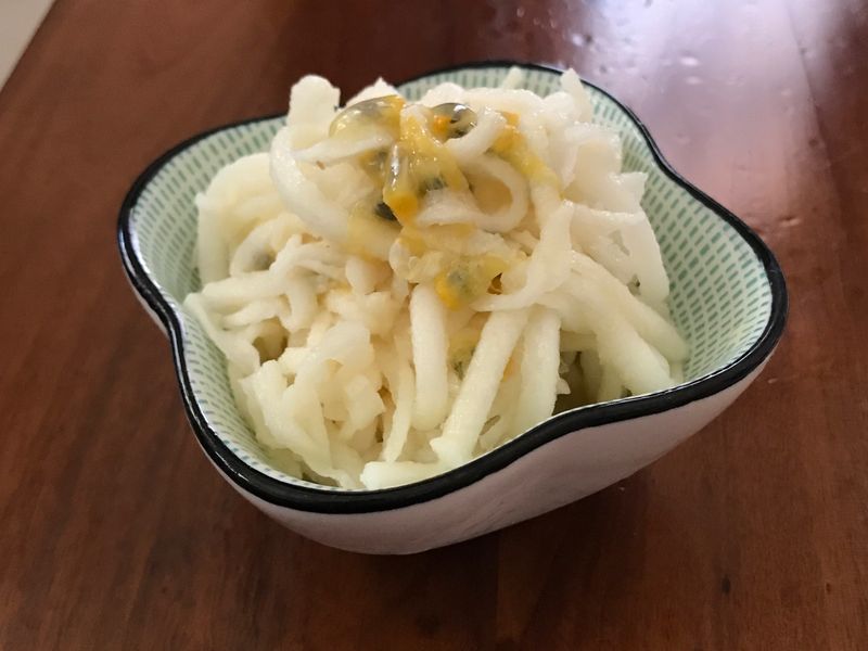 涼拌百香豆薯