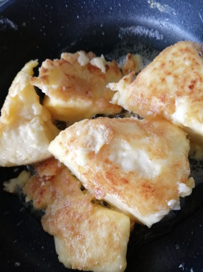 香煎牛奶
