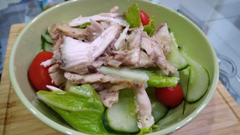 烤雞肉沙拉