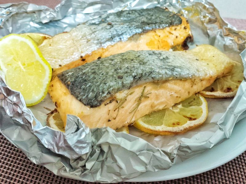 迷迭香檸檬鮭魚