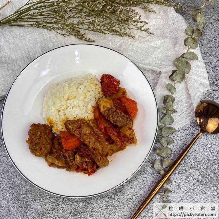 番茄燉牛肉(無加水版本)