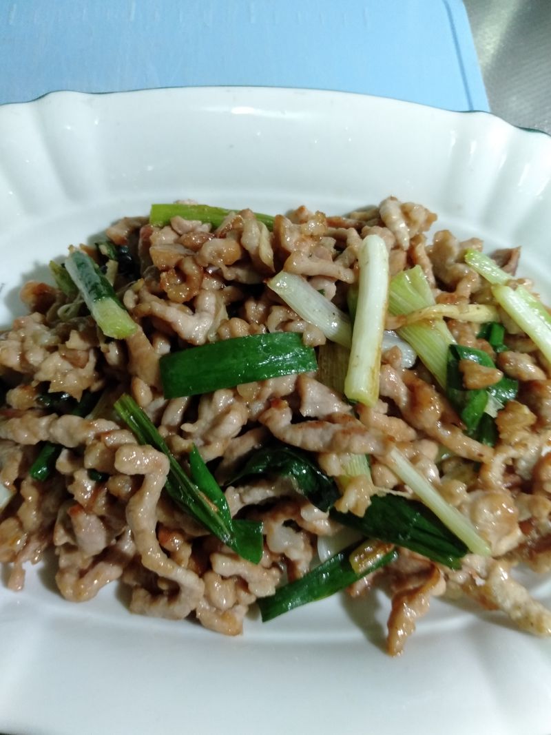 蔥爆肉絲
