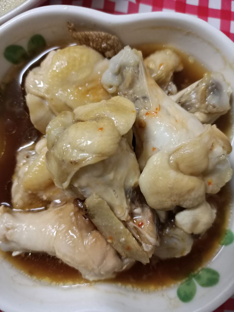 清蒸小雞腿