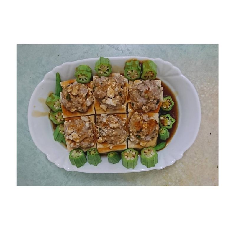 豆腐鑲活力豬