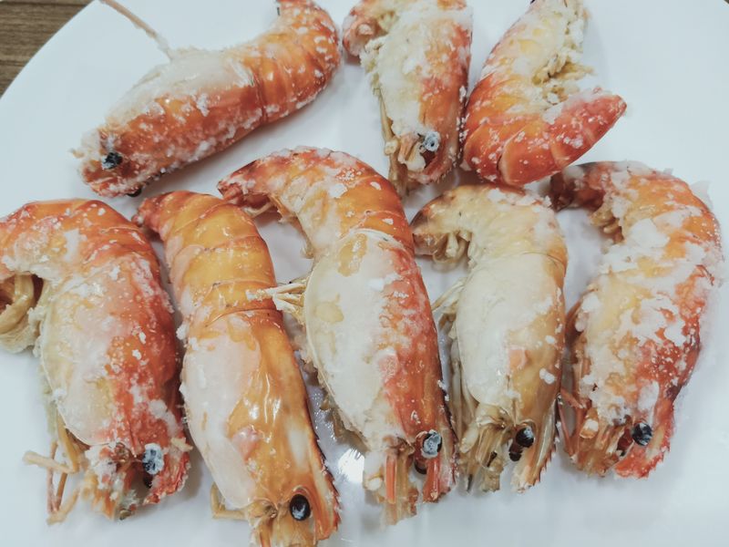 烤泰國蝦(自家烤箱)
