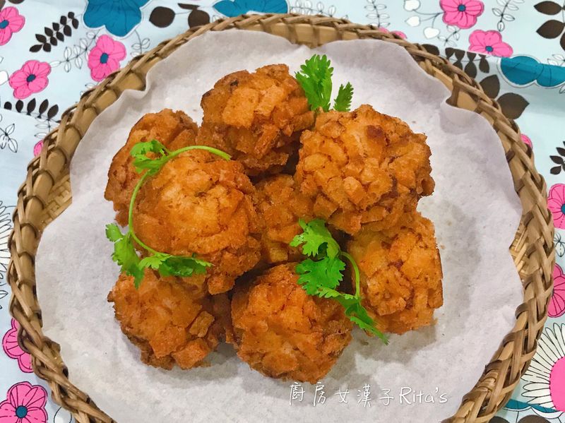 吐司蝦球