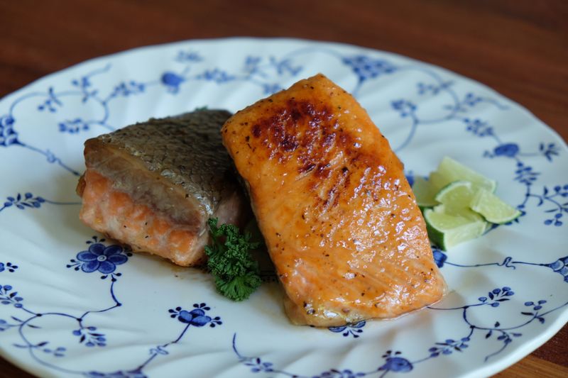 蜂蜜檸檬鮭魚