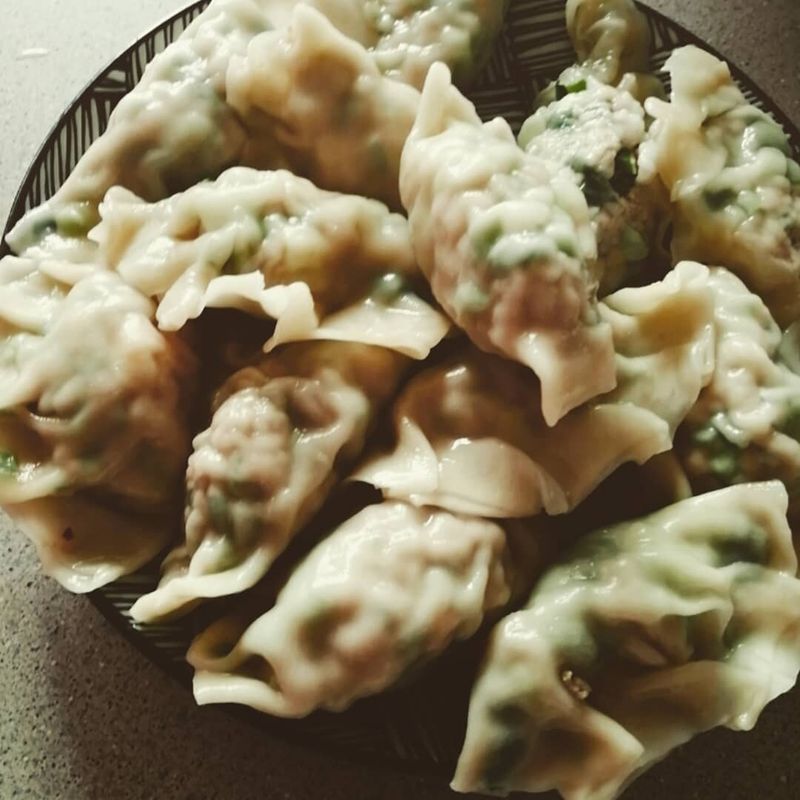 皮薄餡多手工水餃