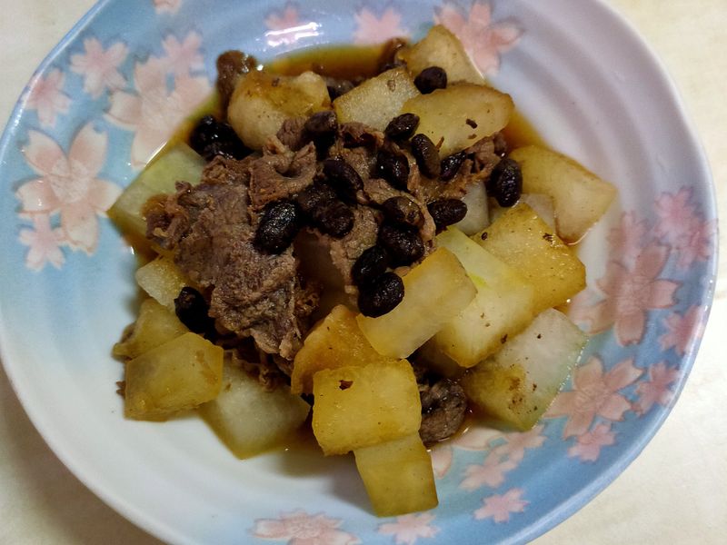 豆鼓冬瓜牛肉