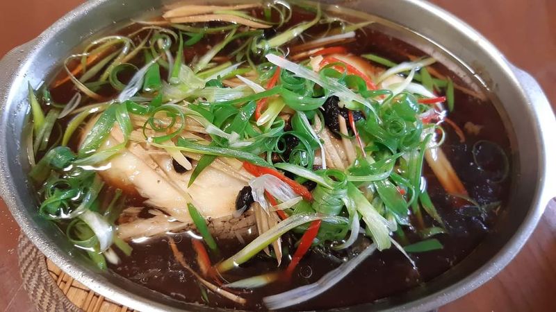 清蒸鱈魚