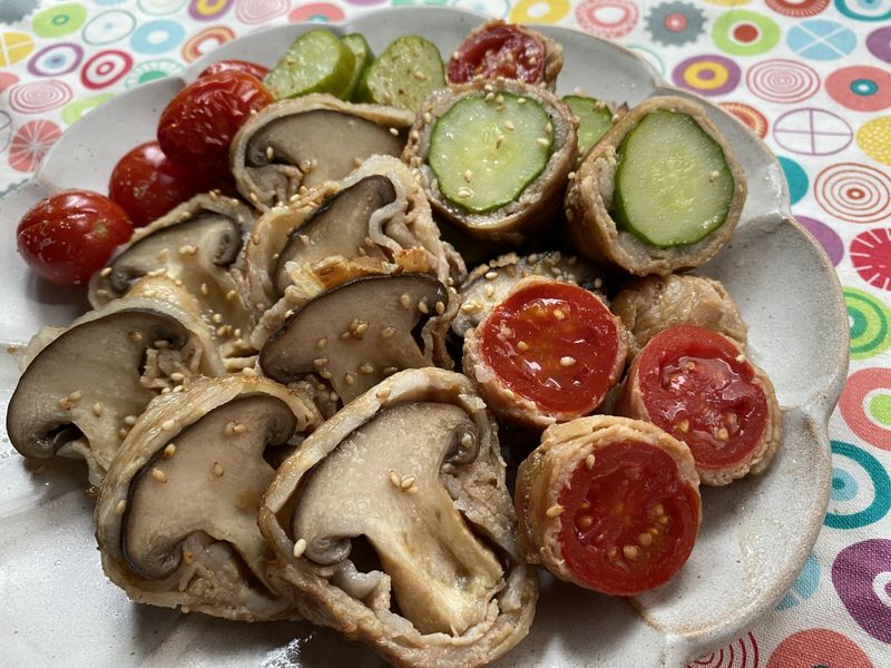 松本茸豬肉燒