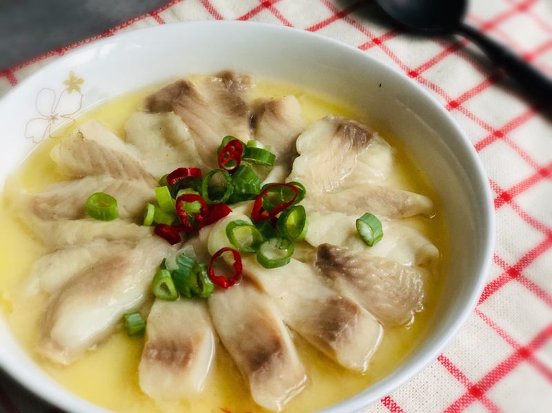 鯛魚腹片蒸蛋