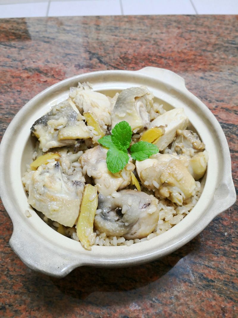 麻油雞飯