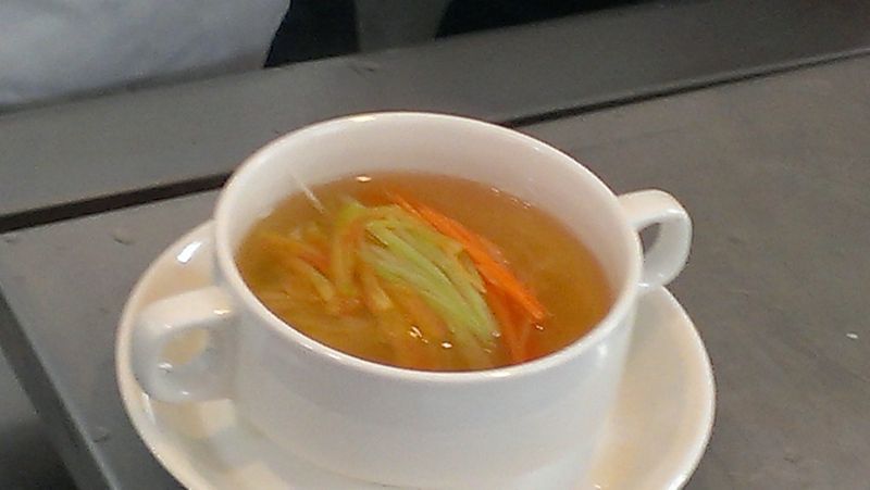 #蔬菜絲清湯