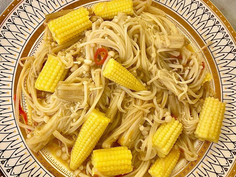 辣炒金針菇
