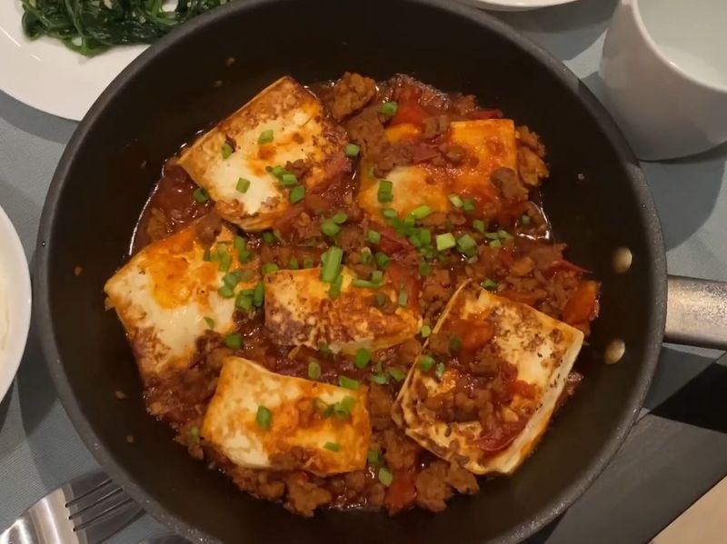 蕃茄肉碎繪豆腐