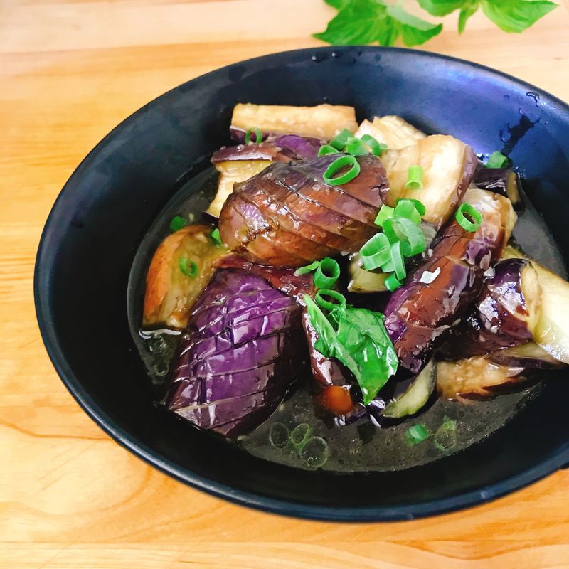 【 家常菜 】日式醬煮茄子