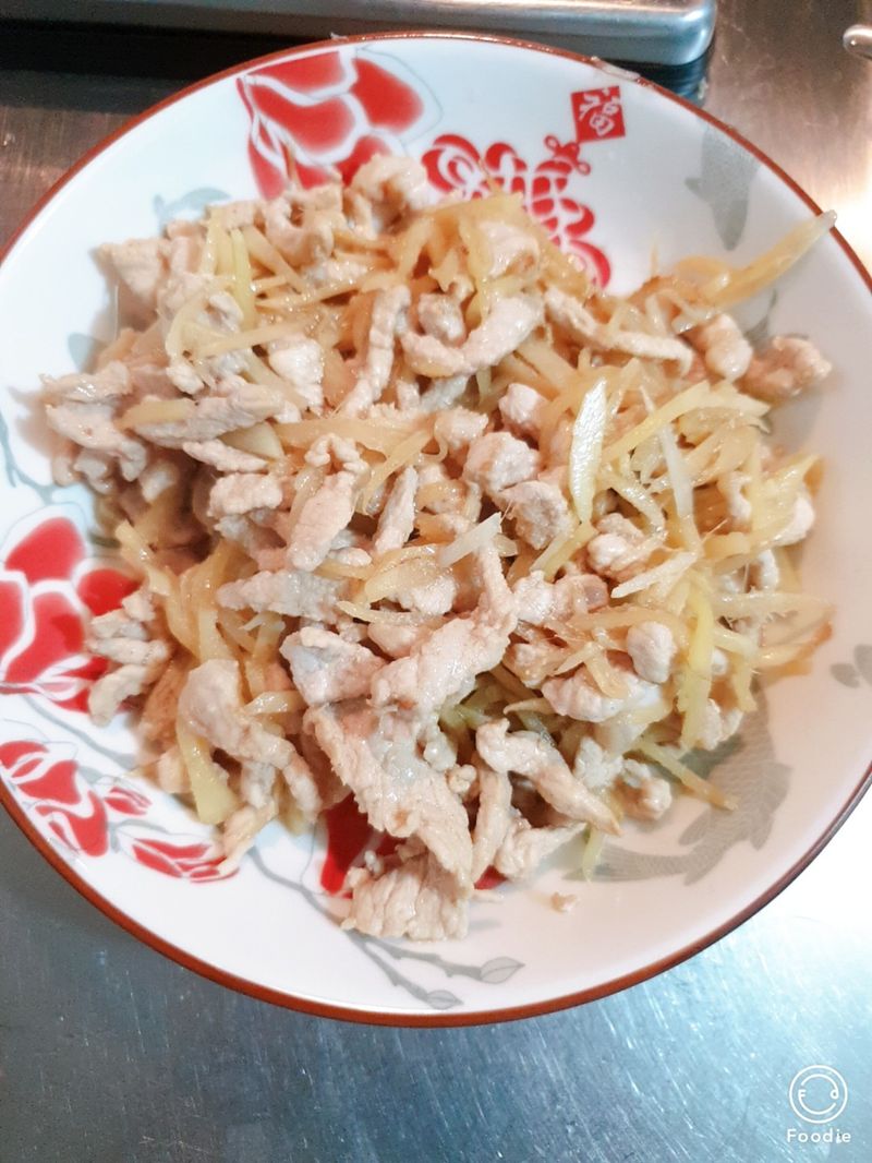 嫩薑炒肉