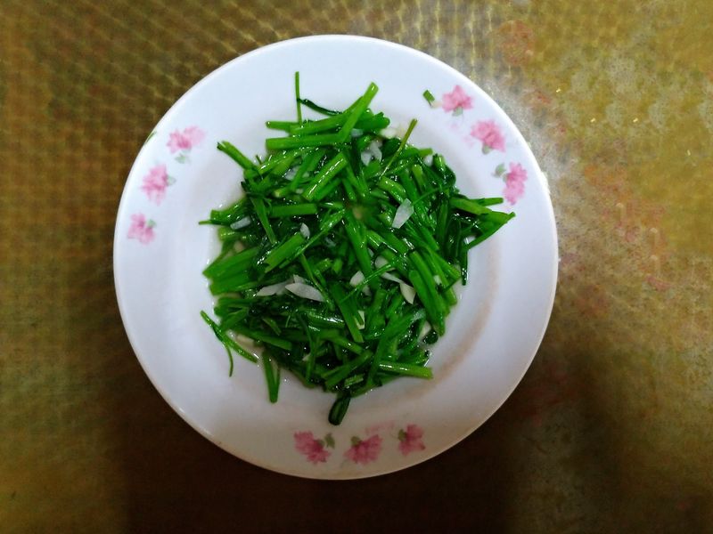蒜炒空心菜
