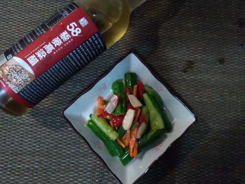 香蒜辣味小黃瓜【58藜麥高粱醋】