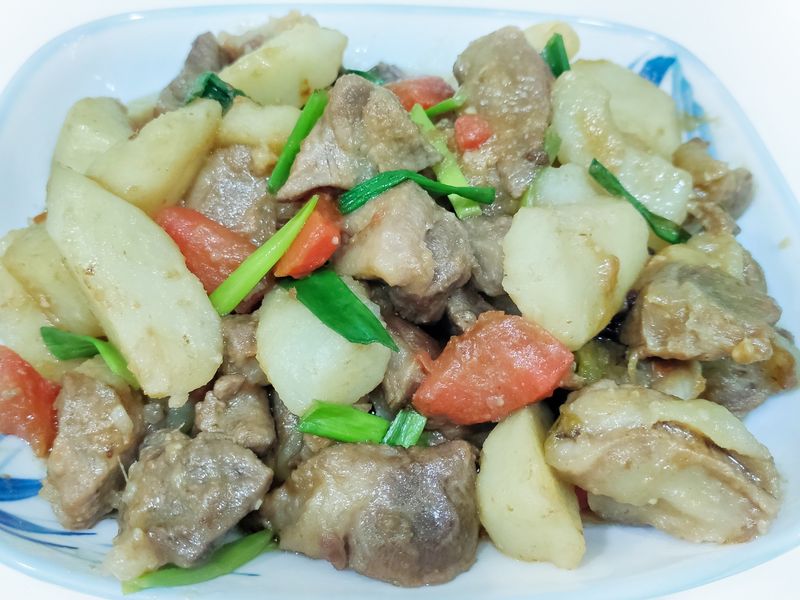 红燒梅花肉