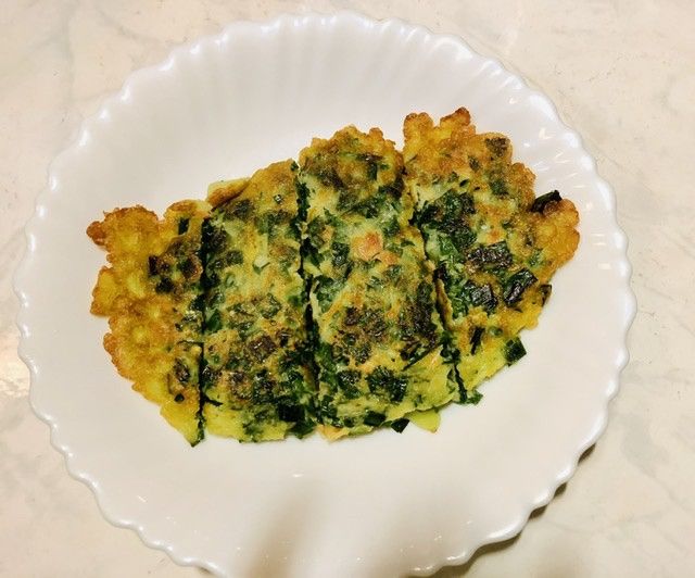 海味韮菜煎